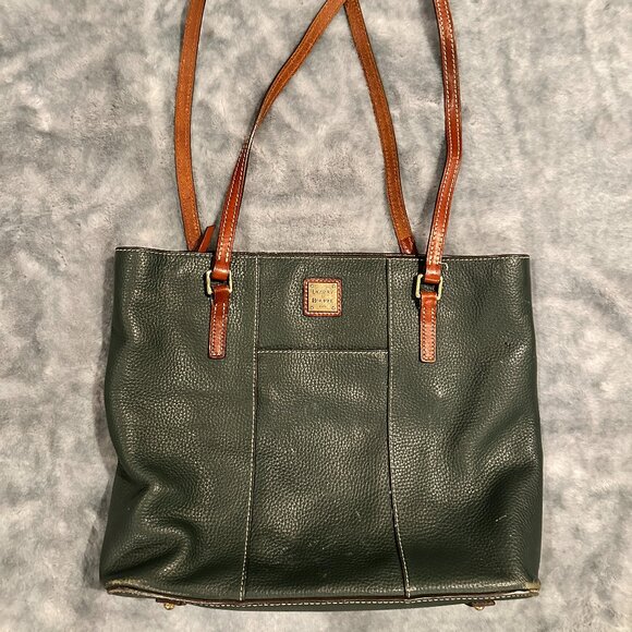 Dooney & Bourke Pebble Collection Small Lexington Leather Shopper Tote Bag - Picture 1 of 5